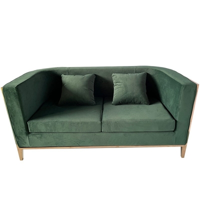 Ensemble de canapé de salon moderne: Meubles de salon de luxe avec base en bois massif