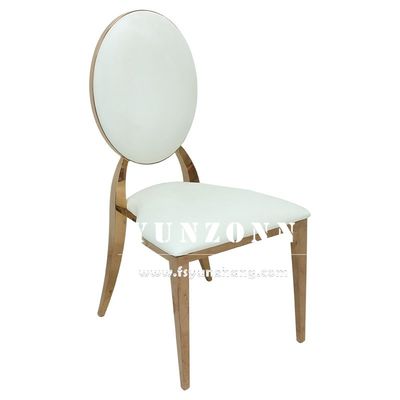 Le mariage d'acier inoxydable d'or préside les locations les épousant royales W49xD53xH94cm de chaise