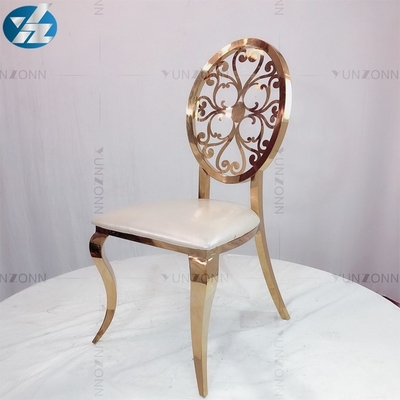 Or rond de conception sensible de chaise dinant des chaises
