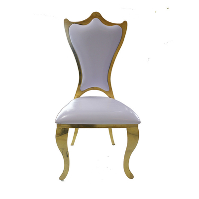 Épouser le cuir synthétique d'OEM de Chairs de chaise de couronne de jeunes mariés royaux d'événement