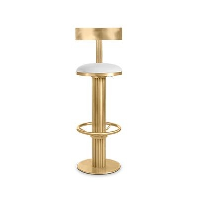La chaise de Tableau de bar de tabouret de bar de solides solubles a placé le restaurant en cuir Mini Bar Furniture de cru