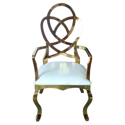 Fauteuil en cuir de fleur de couverture pour la zone d'accueil et la région de photo de groupe