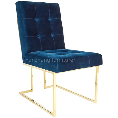 Velours Sofa Chair Hotel de l'acier inoxydable 201/meubles confortables de salon