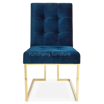 Velours Sofa Chair Hotel de l'acier inoxydable 201/meubles confortables de salon