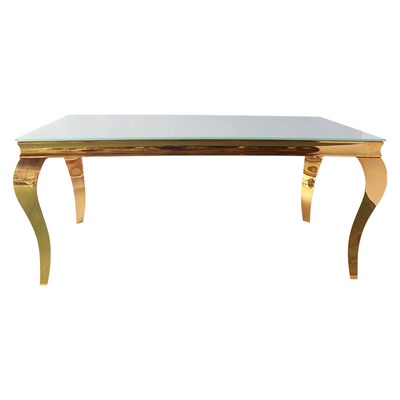 Table de salle à manger moderne de rectangle d'utilisation à la maison et commerciale avec des ensembles de chaises de 18 pouces