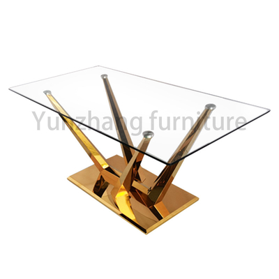 Tables de banquet de mariage non pliables 8 pieds sans nappe incluse