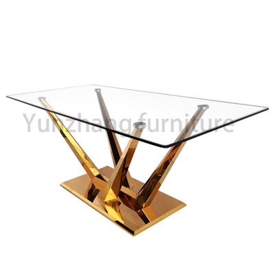 Design de ligne Table à manger moderne Marbre haut usage familial