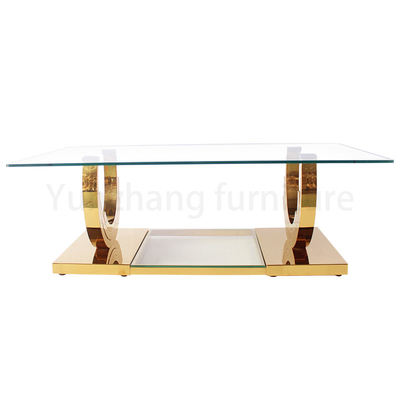 Armoires de téléviseurs de luxe, support de télévision moderne et table basse avec tiroir pour meubles de salon