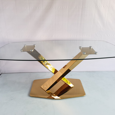 Décor argenté de Rose Gold Color For Home de Tableau de luxe contemporain d'acier inoxydable