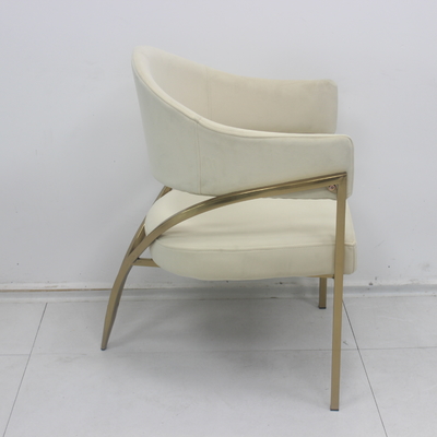 Coton nordique de perle de tissu de chaise de basculage de loisirs avec la technologie libre de selles