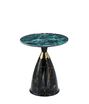 Table basse en verre moderne en acier inoxydable extensible tempérée table basse tournante dorée Meubles de salon
