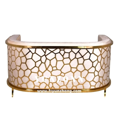 Couchette de luxe en acier inoxydable en or moderne Meubles salon Sofa en velours vert