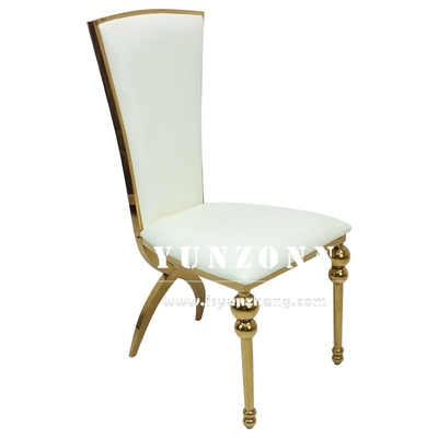 Grandes chaises les épousant de luxe pour des jambes de Chair Cross Back de jeunes mariés