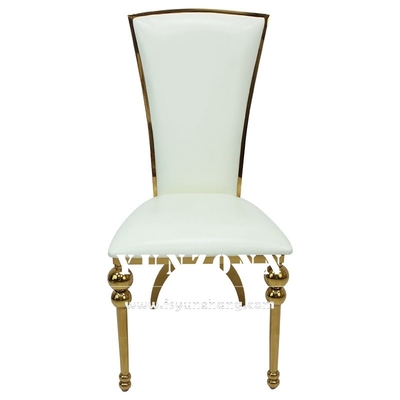 Grandes chaises les épousant de luxe pour des jambes de Chair Cross Back de jeunes mariés
