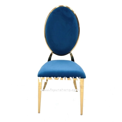 Meubles de salle à manger modernes Design d'empilement Chaise de salon de l'hôtel Meuble de salle à manger en métal inoxydable