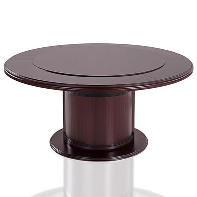 Sièges rectangulaires de rotation télescopiques de la table de salle à manger 8 de pliage rond pour la résidence hôtelière