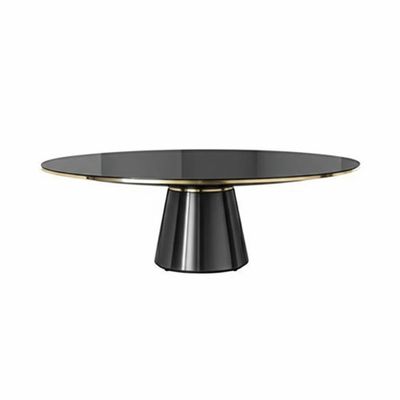 base rectangulaire moderne de Tableau d'épaisseur supérieure de 10mm avec les meubles de luxe de finition brillante