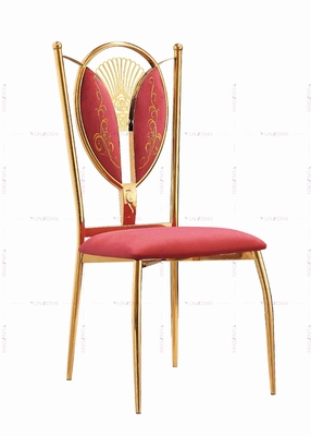 Mariage en gros d'acier inoxydable de chaise de partie de meubles dinant la chaise