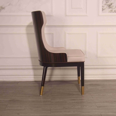 La salle à manger capitonnée simple préside la chaise américaine de café a placé des loisirs créatifs