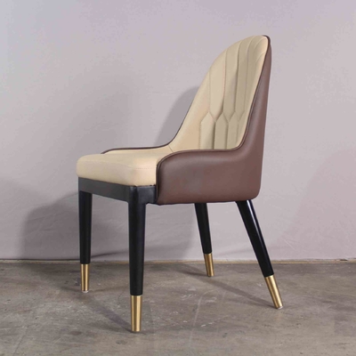 Chaise dinante en bois solide nordique de fauteuil simple moderne avec l'OEM de loisirs de bras