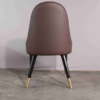 Chaise dinante en bois solide nordique de fauteuil simple moderne avec l'OEM de loisirs de bras