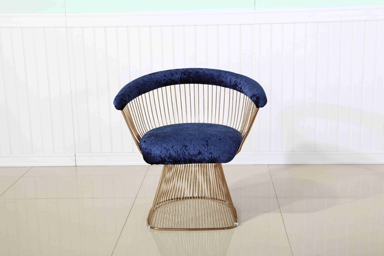 La réception d'hôtel de jardin de loisirs préside le cadre à base métallique d'acier inoxydable de salon de chaise d'accent