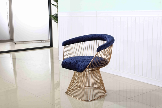 La réception d'hôtel de jardin de loisirs préside le cadre à base métallique d'acier inoxydable de salon de chaise d'accent