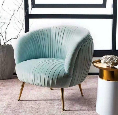 Détendez Sofa Chair Padded Dining Room préside les jambes droites de haute éponge élastique