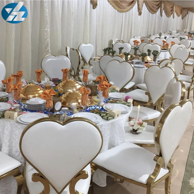 Diner en forme de coeur d'événement préside épouser l'hôtel 50X59X102 royal de chaise de banquet