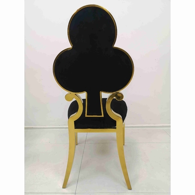 Diner tapissé par fleur de tisonnier préside le cadre W50xD65xH92cm de l'acier inoxydable 201