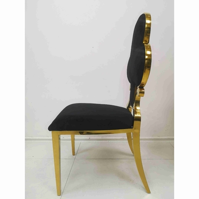 Diner tapissé par fleur de tisonnier préside le cadre W50xD65xH92cm de l'acier inoxydable 201
