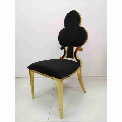 Diner tapissé par fleur de tisonnier préside le cadre W50xD65xH92cm de l'acier inoxydable 201