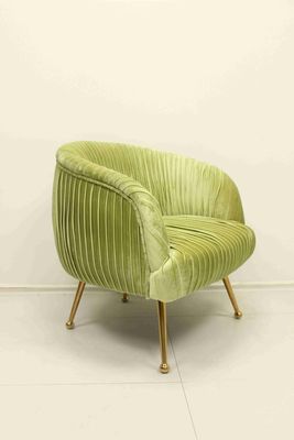 Bon prix salon moderne luxe canapé en velours rose ensemble chaises pour manger restaurant café en ligne