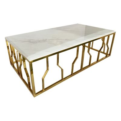 Bon prix Une table basse haut de gamme de haute qualité, un ensemble de salon moderne de luxe. en ligne