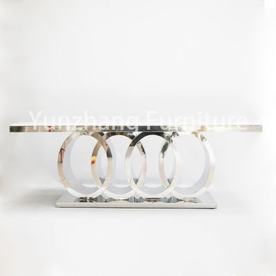 Bon prix Quatre tables de salle à manger modernes élégantes de cercles avec les meubles à la maison bas lourds en ligne