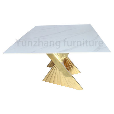 Bon prix Ensemble de salle à manger moderne de style nordique maison de luxe italienne meubles de marbre table à manger en ligne