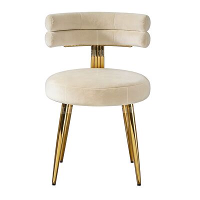 Bon prix Des chaises de mariage de luxe en métal en velours d'or de haute qualité en ligne