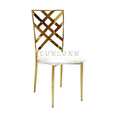 Bon prix Événement de décoration de soirée Événement de banquet de mariage en acier inoxydable en ligne