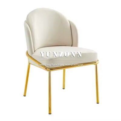 Bon prix Meubles de salle à manger nordique, fauteuil d'appoint à cadre métallique pour restaurant et hôtel en ligne