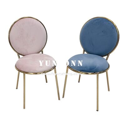 Bon prix Chaise en forme de palourdes en or en acier inoxydable chaises de fête royales d'événement chaises de salle de mariage pour événements de luxe en ligne