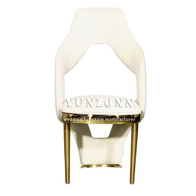 Bon prix Design unique salon ensemble chaise d'accent en acier inoxydable chaise de loisirs pour le mariage en ligne