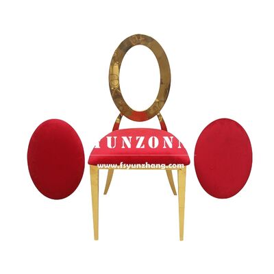 Bon prix Chaise de cuisine classique de haute qualité de 2 en 1 design moderne removable dos coussin cuir tissu velours acier appartement banquet événement en ligne