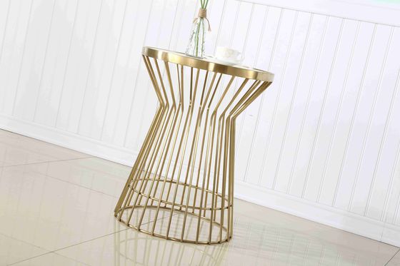 Bon prix Tableau l'épousant d'or de luxe de gâteau de miroir d'acier inoxydable pour la décoration d'événement en ligne