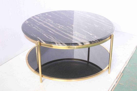 Bon prix Loisirs de luxe modernes de balcon autour de la table de marbre de thé de café pour le petit appartement en ligne